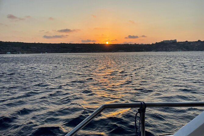 3-Hour Sunset Cruise from Protaras with Fruit & Champagne - The underwater life and the Green Bay passing