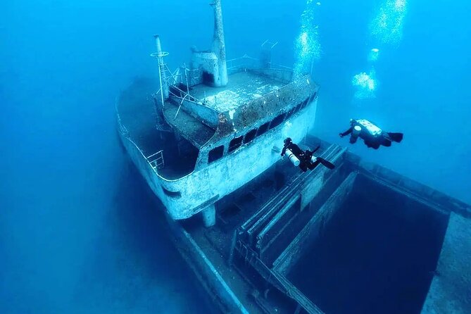 3 Wreck Dive Day in Zenobia and Elpida - Price and value: what $294.72 buys you