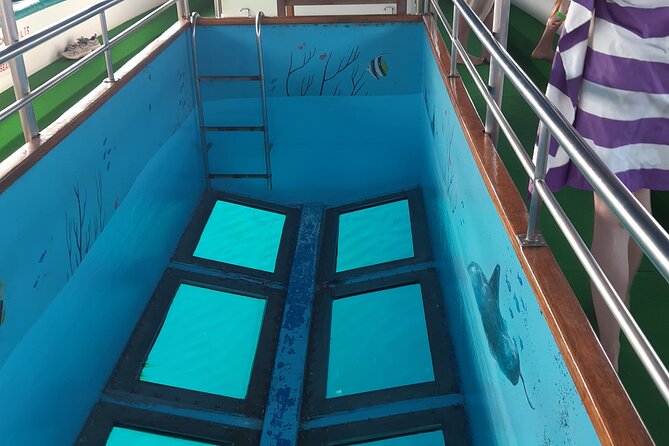 90-Minutes Glass Bottom Trip With Quick Dip - Paphos glass bottom boat, but make it easy