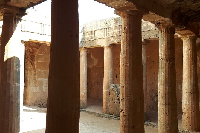 Ancient City Of PAPHOS - Tombs of the Kings: big scale, and a legend you should know