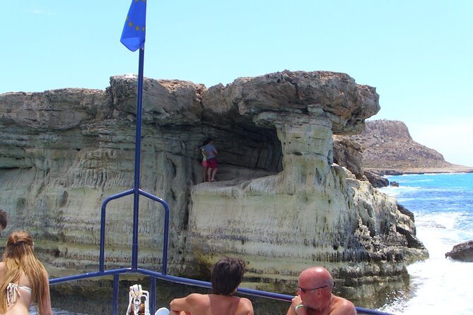 APHRODITE II -LAZY DAY CRUISE-BLUE LAGOON,TURTLE COVE, with LUNCH - Protaras from the sea, plus Green Bay and the view of Famagusta ghost town