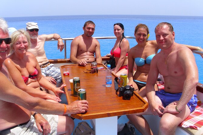 APHRODITE II -LAZY DAY CRUISE-BLUE LAGOON,TURTLE COVE, with LUNCH - From Ayia Napa harbour to Cape Greco sea caves and Crow’s Arch