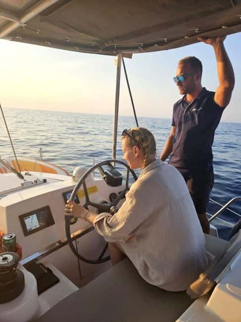 Ayia Napa: Afternoon Catamaran Cruise with Lunch & Open Bar - Lunch onboard: chef-made Mediterranean flavors plus an open bar