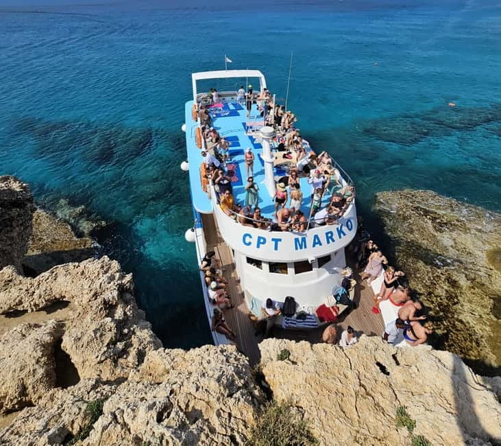 Ayia Napa: Blue Lagoon & Turtle Cruise with Optional Lunch - Ayia Napa’s Blue Lagoon and Turtle Cove: the point of the day