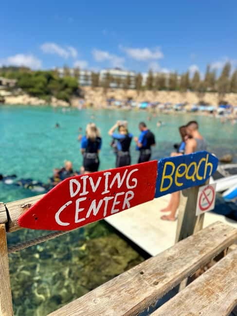 Ayia Napa: Introduction & MUSAN Museum Dive - Your first underwater session: 5 meters, 30 to 40 minutes, no prior experience needed