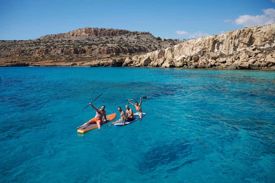 Ayia Napa: Luxury Catamaran Cruise with Lunch & Drinks - Sailing to Cape Greco, with a relaxed start and real sun time