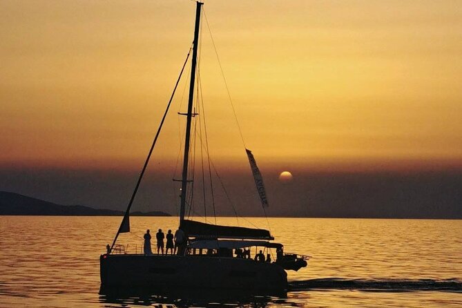 Ayia Napa: Sunset Catamaran Cruise with Lunch & Open Bar - Cape Greco cliffs and sea arches: the scenery you cannot rush