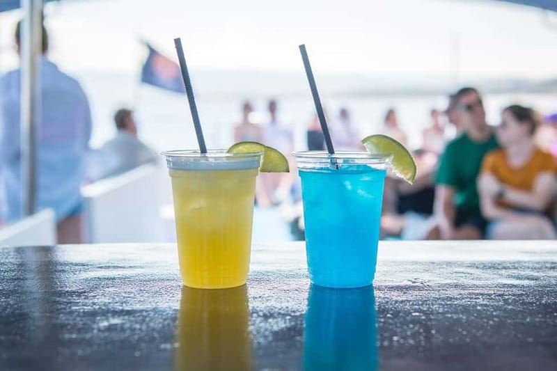 BBQ Boat: Nafsika II Sunset BBQ, Waterslide & Swimming Trip - The bar, the vibe, and service that keeps the day moving