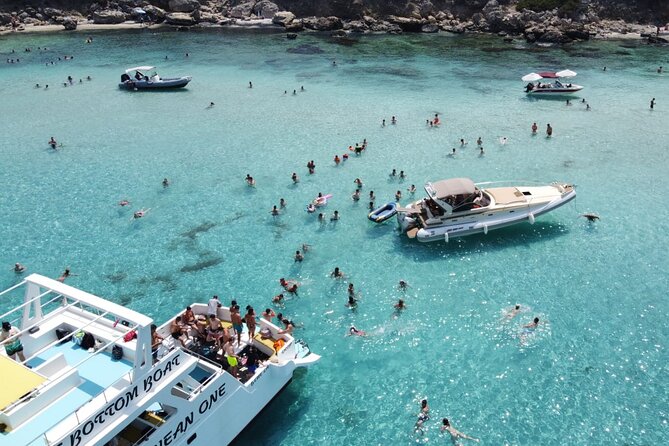 Blue Lagoon Akamas Bus and Boat Tour with Water Slide from Paphos - Photo Stops While You Sail