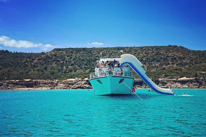 Blue Lagoon cruise: giant slide, music & Paphos hotel transfers - Key highlights worth knowing before you go