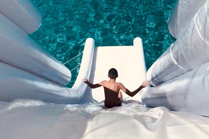 Blue Lagoon cruise: giant slide, music & Paphos hotel transfers - Baths of Aphrodite: myth-meets-mediterranean spring pool