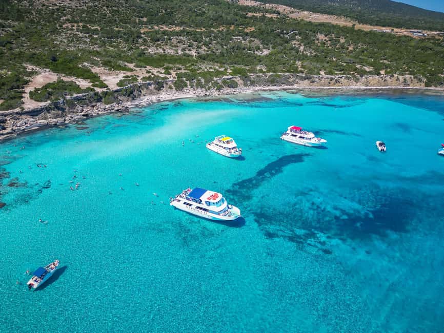 Blue Lagoon Half Day Tour with Water Slide from Paphos - Blue Lagoon from Paphos, with a waterslide that changes the whole mood