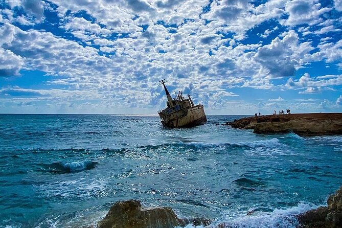 Blue Lagoon Latchi Pafos, boat trip with water slide F/D - Polis and Aphrodite’s Bath restaurant: where lunch and views fit in