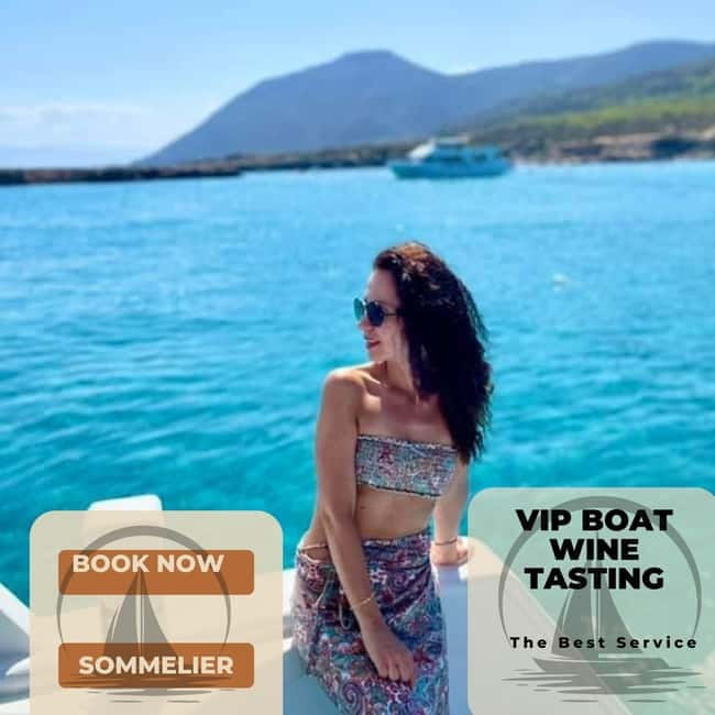 BLUE LAGOON WINE AND BBQ BOAT - Gergana Nikolova and the wine tasting flow