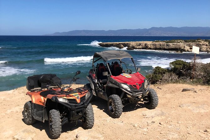 Buggy Tour and Cruise from Coral Bay to Blue Lagoon - Agios Georgios Harbour and Yeronisos Island: Byzantine sites in a calm setting