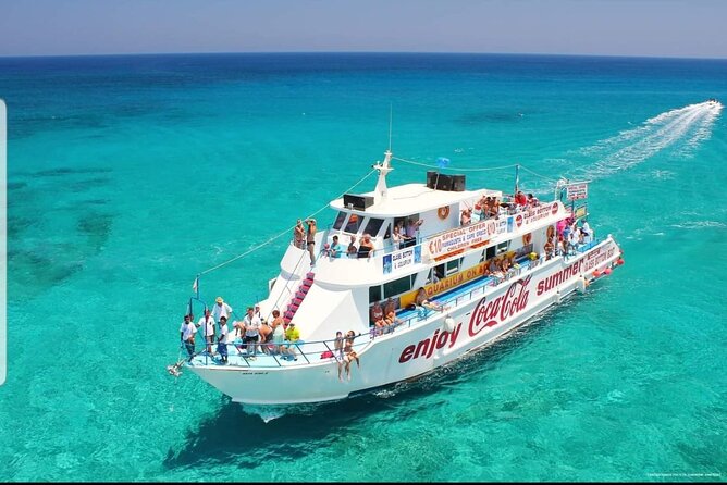 Cape Greco, Blue Lagoon and Protaras Boat Tours - The Famagusta ghost town sea view, plus the 1974 story from the water