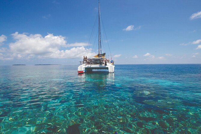 Catamaran Adults Exclusive Cruise from Protaras - What you get on board: champagne, open bar, buffet lunch, and WiFi