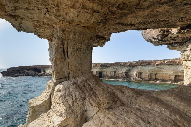 Cave Dwellers Half Day Jeep Safari from Protaras, Ayia Napa - Stop One: Love Bridge, a Coastal Walk and Seal Cave Possibility