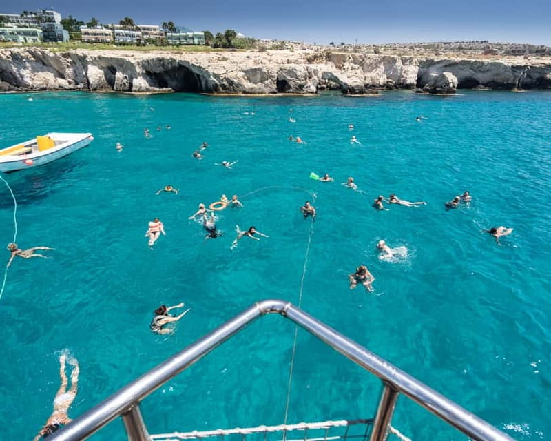 Cyprus: Odyssey Boat Safari from Larnaca to Protaras - Cape Pyla caves and Red Cliffs: why this stretch feels different