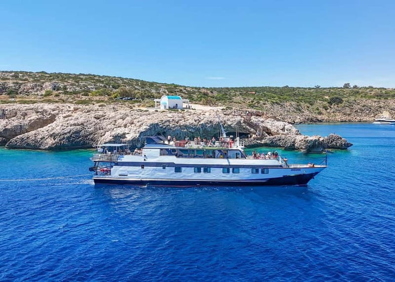 Cyprus: Odyssey Boat Safari from Larnaca to Protaras - Ayia Napa beaches from the water: white sand, turquoise water
