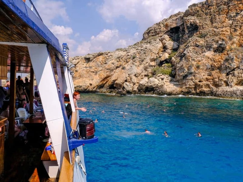 Cyprus: Odyssey Boat Safari from Larnaca to Protaras - Cape Greco, Love Bridge, and the Pirate Caves passing by