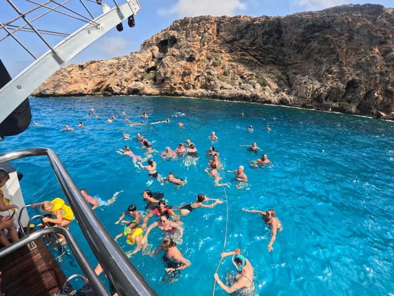 Cyprus: Odyssey Boat Safari from Larnaca to Protaras - Blue Lagoon swim: where the day turns into pure water time