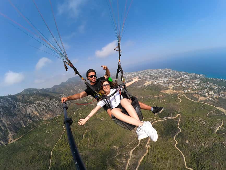 CYPRUS: Tandem Paragliding Experience - Safety, briefing, and why this team setup matters