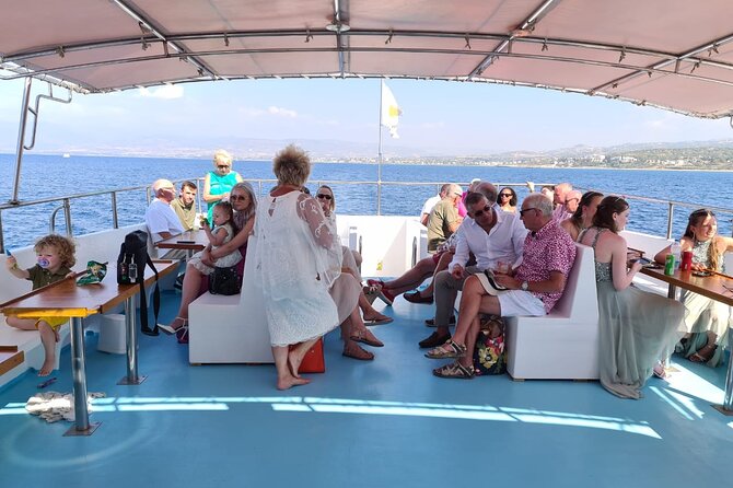Demetris Chara Boat/Blue Lagoon boat trips with BBQ and SLIDE - The Coastal Cruise Part: Views, Waiting Time, and Why It Works