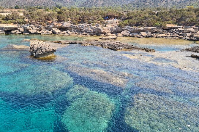 Demetris Chara Boat/Blue Lagoon boat trips with BBQ and SLIDE - Blue Lagoon Stop: The Two Hours That Make the Trip