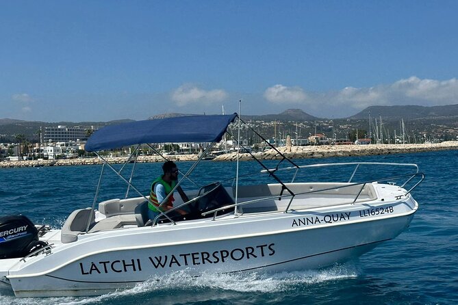 Eden New Gen Speedboat with driver to Blue Lagoon, Sea Caves - Boat comfort: sunbathing-ready on a 6 meter Eden New Gen