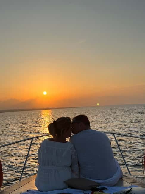 Explore the coastline blue lagoon and sea caves on Protaras. - Your 3-hour Protaras sunset plan on a Cranchi 39 Endurance yacht