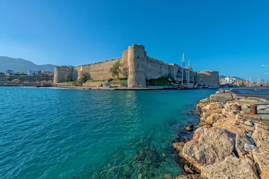 From Ayia Napa: Tales of Two Cities Nicosia & Kyrenia-Polish - Kyrenia harbor cafes, scenic views, and Kyrenia Castle time