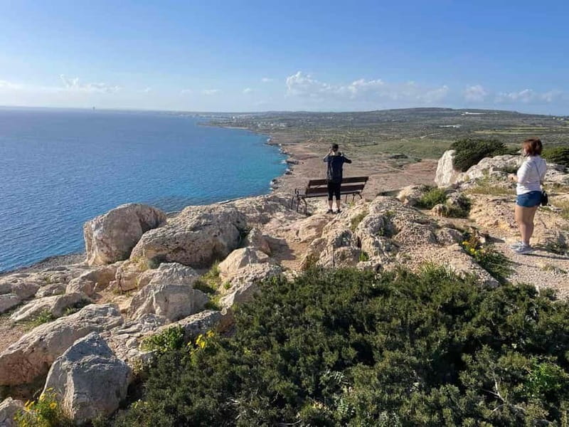 From Larnaca: Cape Greko Guided Tour with Transfers - Bridge of Lovers: fast stop, strong photo payoff