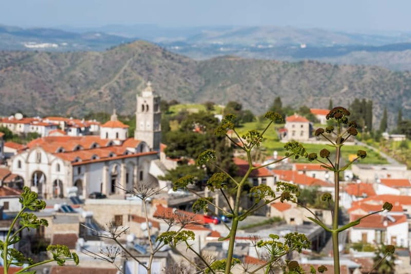 From Larnaca: Grand Tour Jeep Safari - Pano Lefkara: stone streets and a real village walk