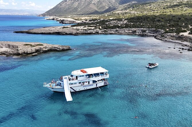 From Latchi: 3 hrs Blue Lagoon Akamas Cruise & large slide - Key Highlights You’ll Actually Feel