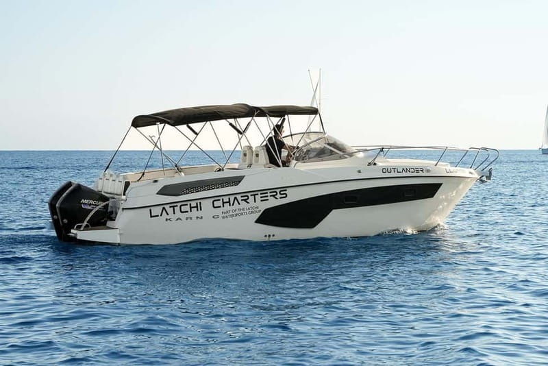 From Latchi: Blue Lagoon Tour via Karnic SL800 Boat - Akamas Peninsula National Park, the part that turns a swim day into a real outing