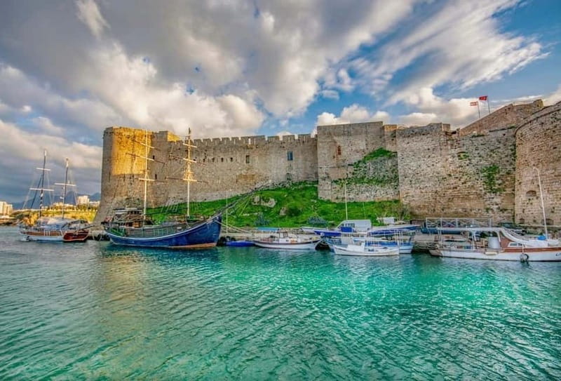 From North Cyprus: Kyrenia, St Hilarion Castle, Bellapais - Hotel pickup first: getting to North Cyprus without the headache