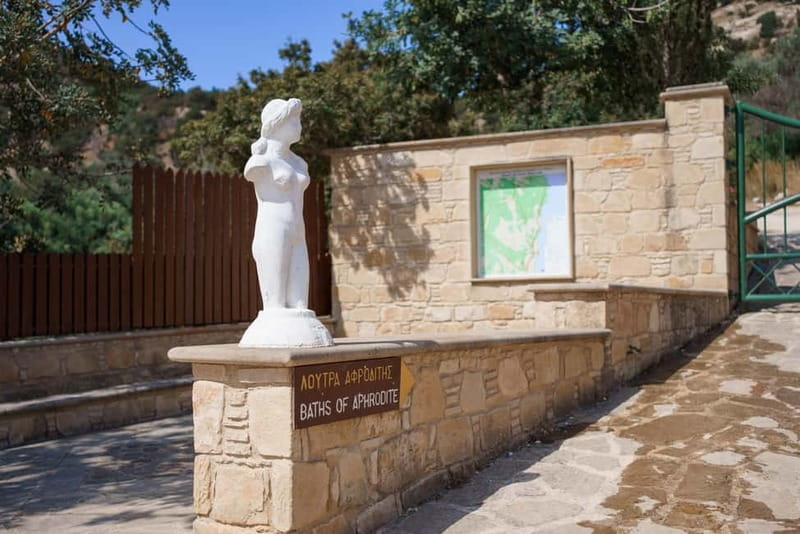 From Paphos: Blue Lagoon and Baths of Aphrodite Day Trip - Baths of Aphrodite: face-washing, photo stops, and time discipline
