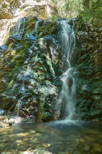 From Paphos: Grand Tour Jeep Safari - The Mountain Waterfall Stop: When Ice-Cold Water Changes the Mood
