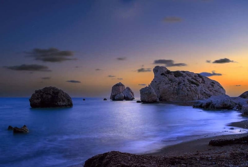 From Paphos: Sunset Drink at Aphrodite's Rock & Folk Dinner - The Drive Inland to Kouklia: Why That Second Setting Matters
