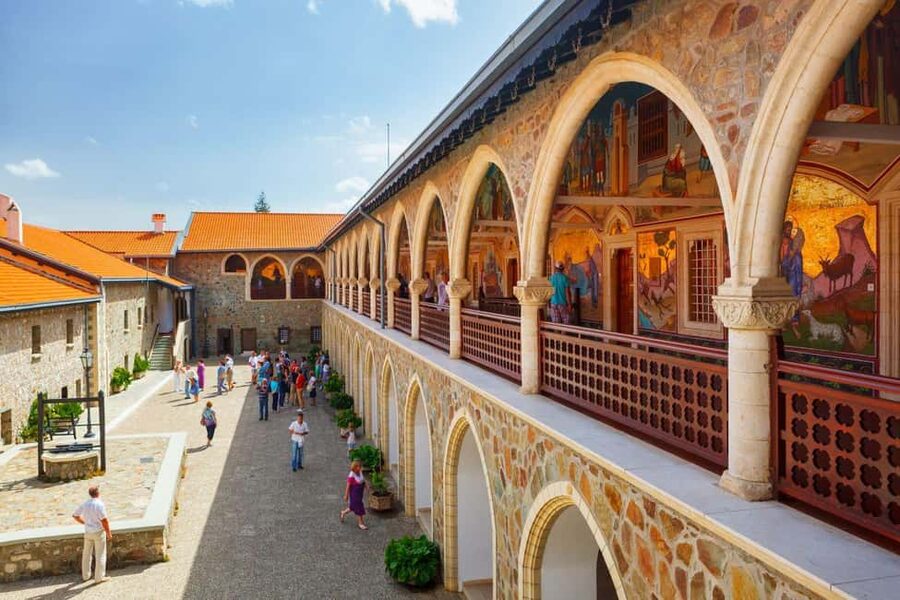 From Paphos: Village Charms & Troodos Kykkos - Kykkos Monastery: icons and frescoes you can’t rush