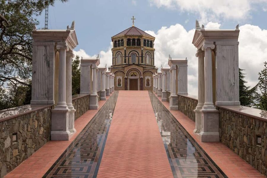 From Paphos: Village Charms & Troodos Kykkos - Throni Hill at 1450m and Makarios III’s tomb