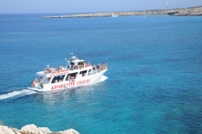 From Protaras: Turtle Cove & Blue Lagoon Cruise - Protaras Pier check-in and what you get on board
