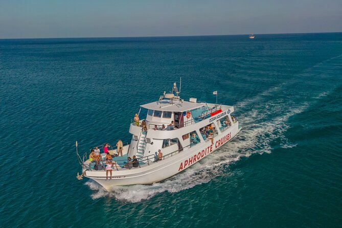 From Protaras: Turtle Cove & Blue Lagoon Cruise - Green Bay near Protaras: clear water, turtles, and sculpture underwater