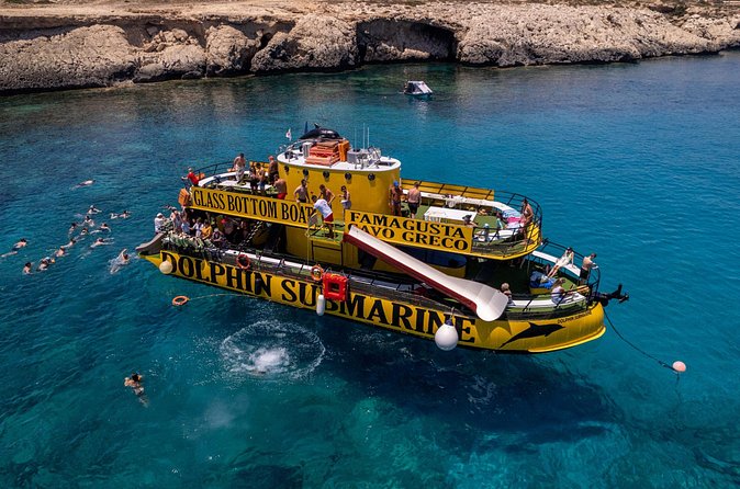 Glass Bottom Boat Dolphin Cruise to Blue Lagoon and Turtle Cove - Onboard comfort and what you can buy while you’re out