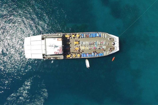 Half Day BBQ Lunch Cruise from Paphos - Greek BBQ on deck: what lunch feels like when it is made onboard