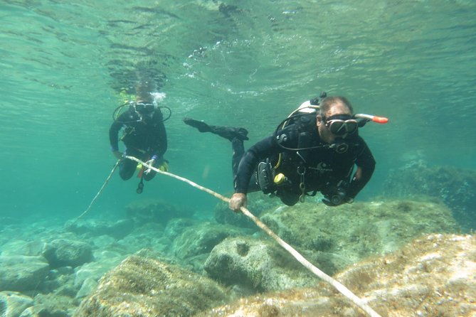 Half-Day Scuba Diving Tour - Discover Scuba Diving! - Roman Wall shore session: amphorae, anchors, fish, and turtles (seasonal)