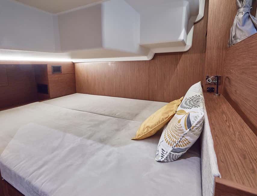 Jeanneau NC33 - Luxury Yacht Charter to Blue Lagoon - Akamas coastline: the extra scenery between swims