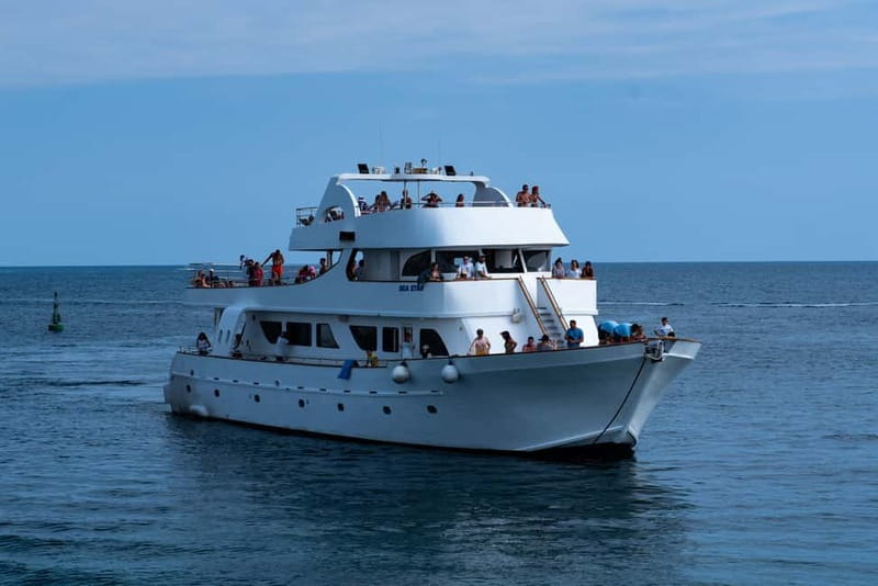 Lagoon to Paphos: Blue Lagoon All Inclusive Round Trip - Boarding the three-deck yacht: views, music, and how the time actually passes
