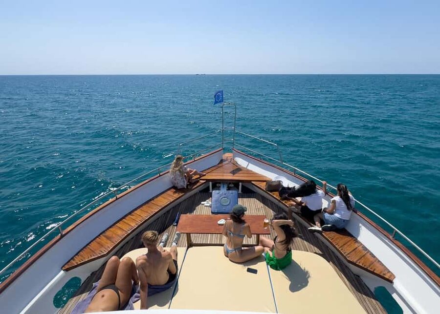 Larnaca Bay Cruise with Snorkeling - From Larnaca Marina to Finikoudes Beach and the Medieval Castle